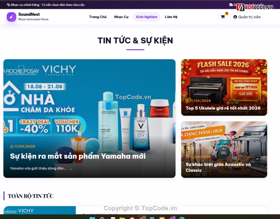 nhạc,Web bán hàng nhạc cụ,nhạc cụ